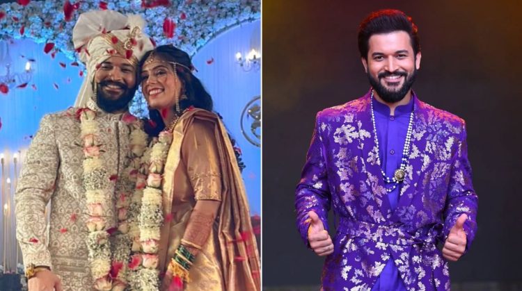 Man Dhaga Dhaga Jodte Nava serial fame Abhishek Rahalkar married and wedding photo viral on social media