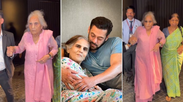 salman khan mother video