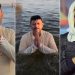 Swapnil Joshi holy bath in Mahakumbh