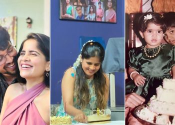Prasad Jawade celebrated Amruta Deshmukh birthday