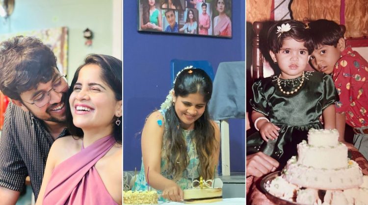 Prasad Jawade celebrated Amruta Deshmukh birthday