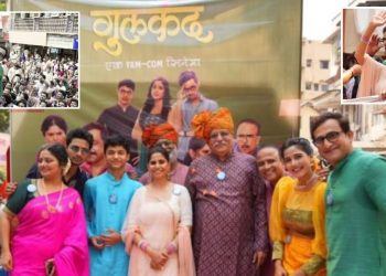 Gulkand Movie Team In Girgaon Shobhayatra 2025