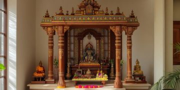 should we keep ancestors photo at home temple