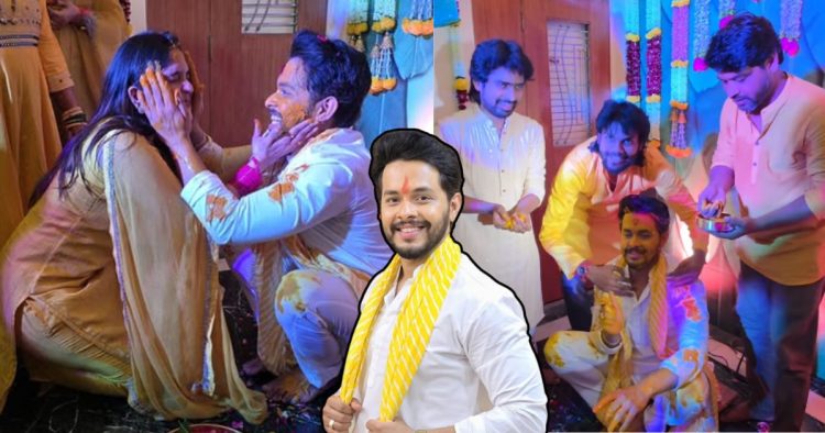 Akshay Kelkar Haldi Ceremony
