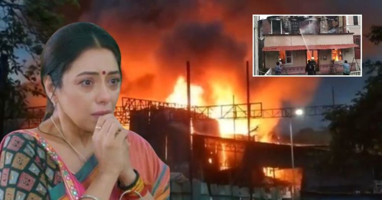 Anupamaa Set Burns In Ashes 