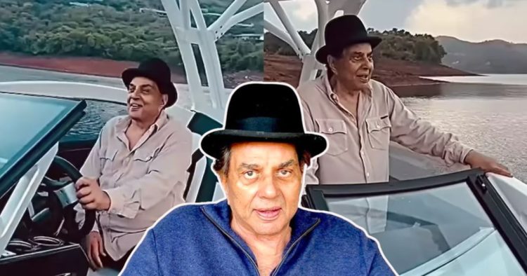 dharmendra speed boat video