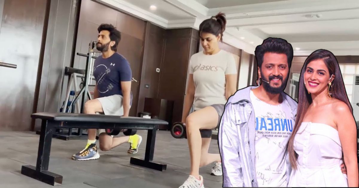 Riteish Deshmukh And Genelia Deshmukh Fitness