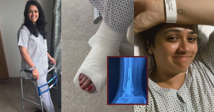 Girija oak in hospital