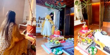 genelia deshmukh Vat purnima