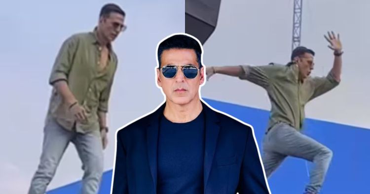 Akshay kumar help stunt man