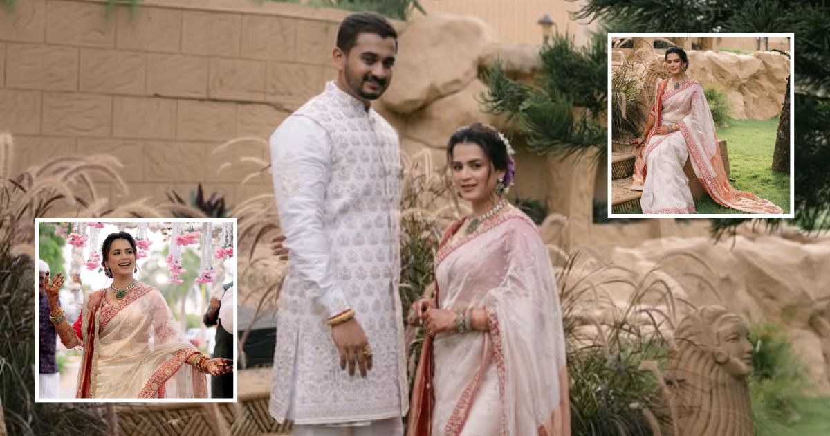 Prajakta Gaikwad Engagement Look