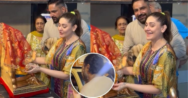 shefali jariwala old video of ganpati bappa