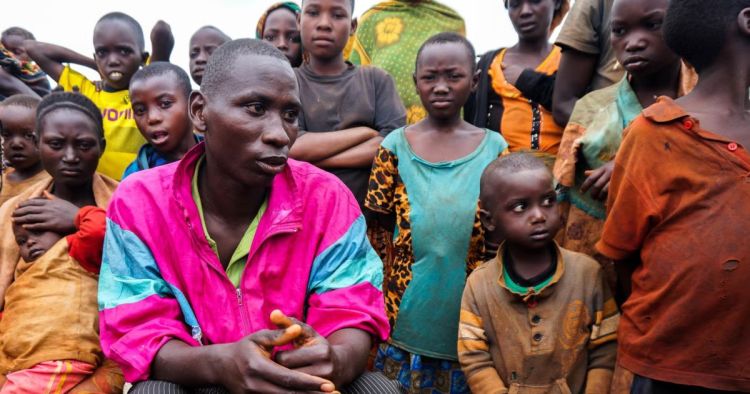 tribal men of Tanzania
