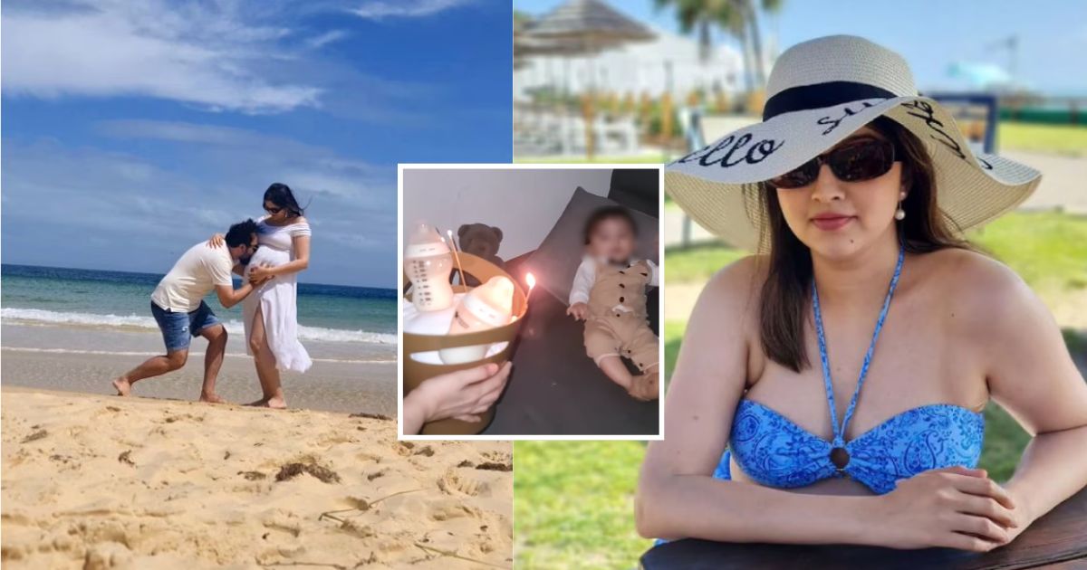 neha gadre baby boy face reveal