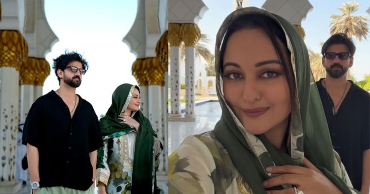 Sonakshi sinha with husband karva chauth