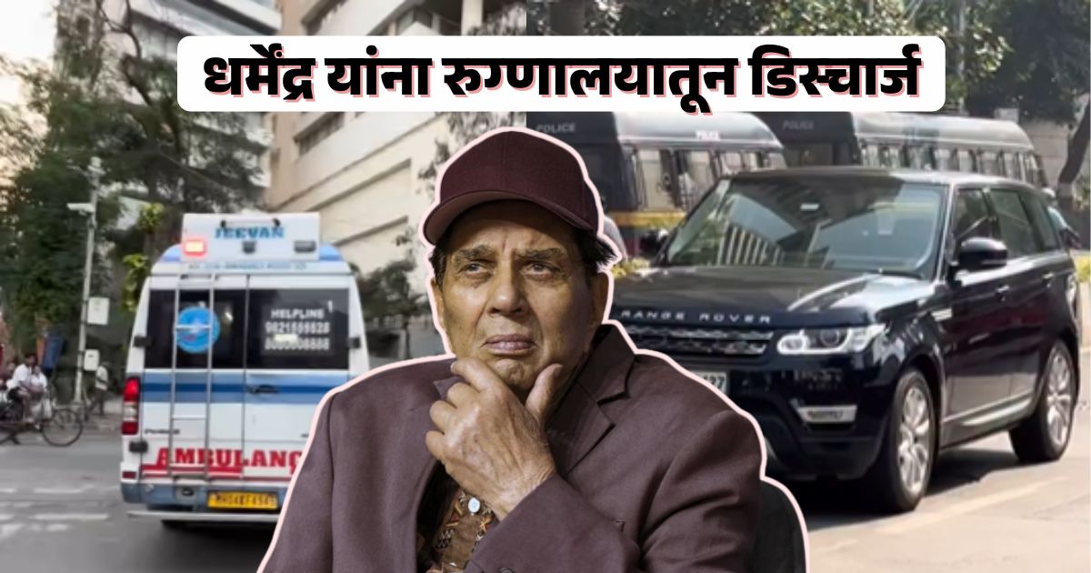dharmendra discharged from hospital
