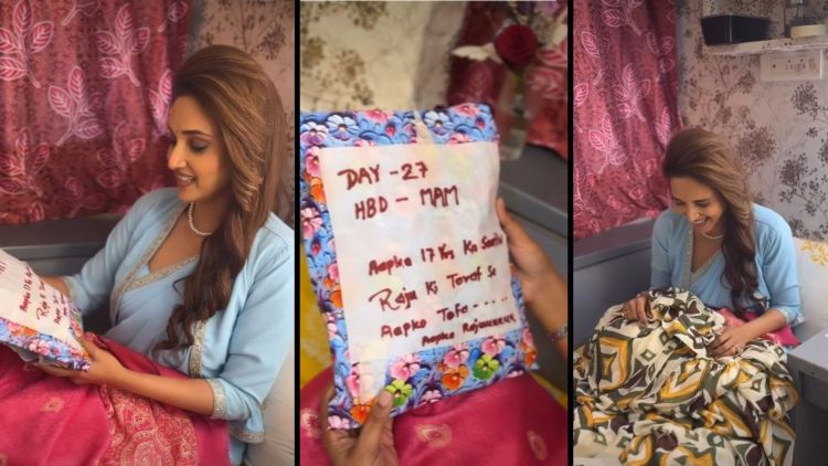 Rupali Bhosle Birthday Gift