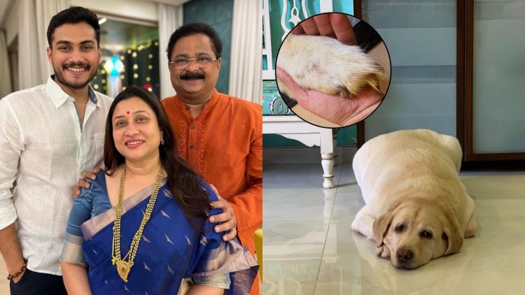 Soham Bandekar's dog Simba passes away