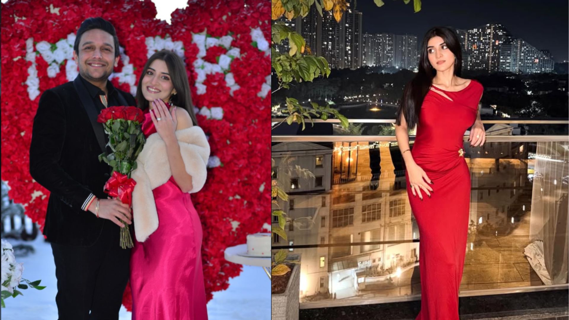 Famous Actress Engagement Post