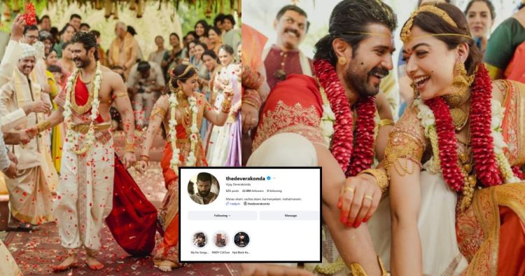 Rashmika Mandanna Vijay Deverakonda Instagram