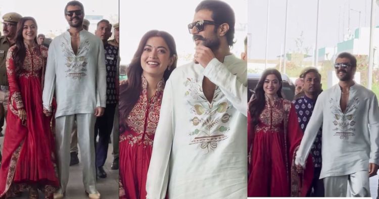 Rashmika-Vijay First Video After Wedding