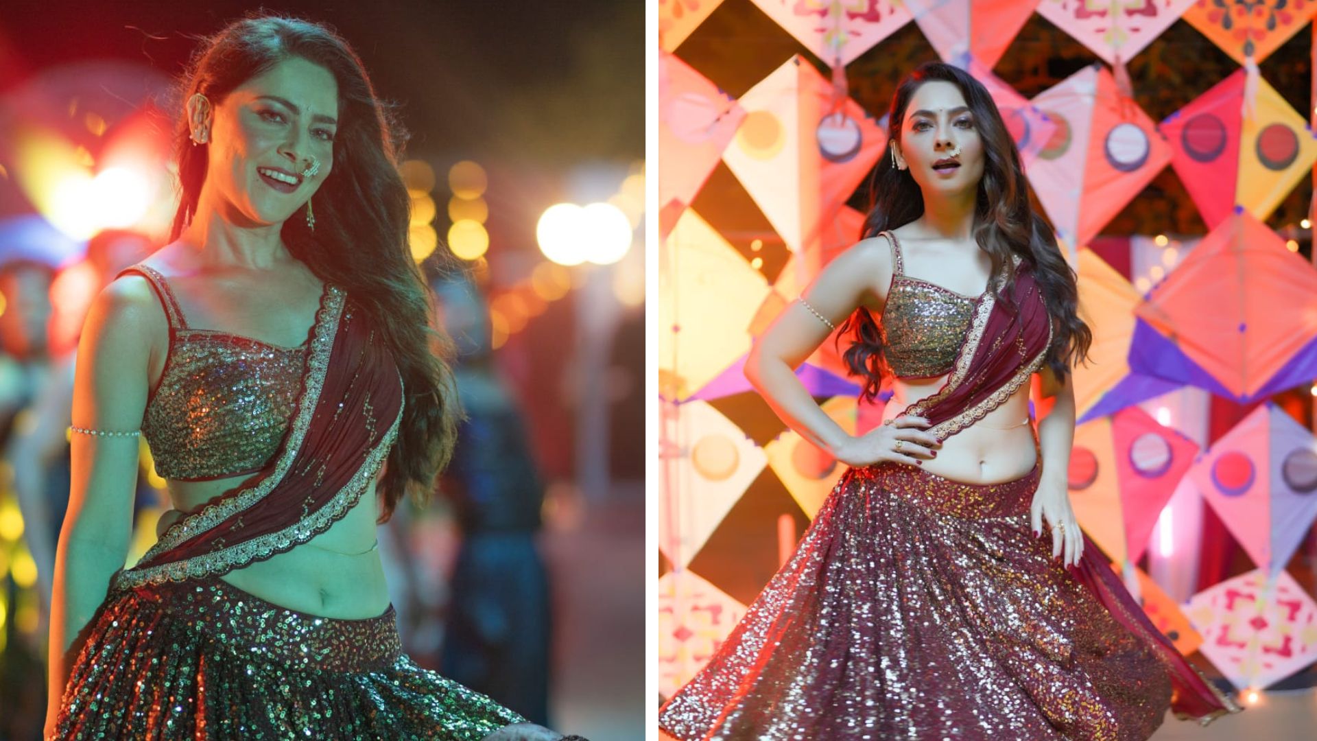 Sonali Kulkarni Dance in Salbardi