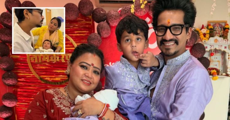 bharti singh reveal son kaaju face