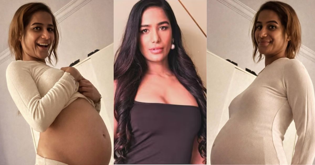 Poonam Pandey pregnancy post