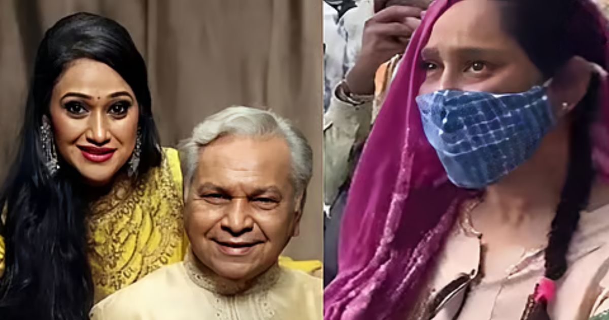 Disha vakani father last rites