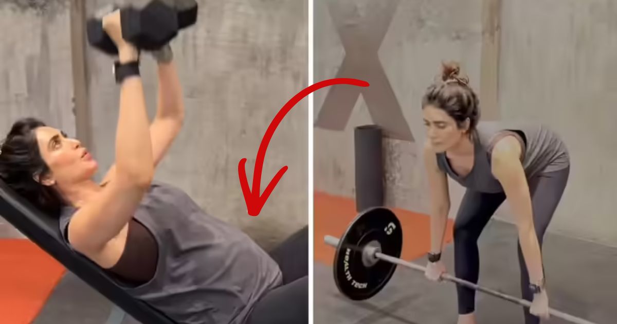 karishma tanna gym workout