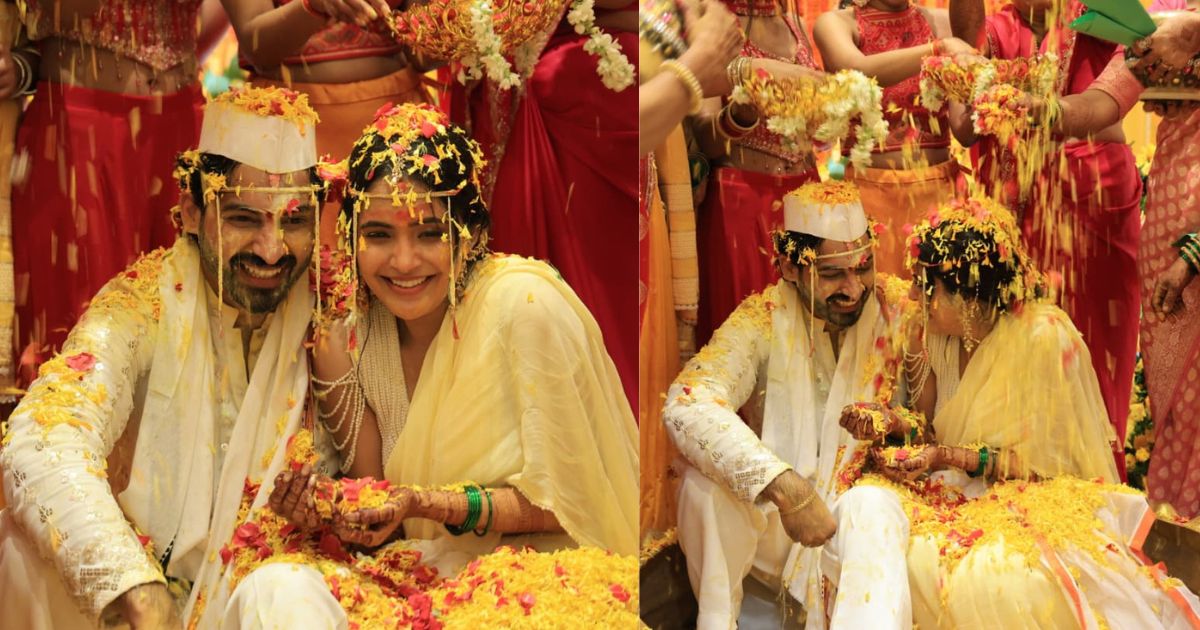 Anushka Sarkate And Nikhil Chavan
