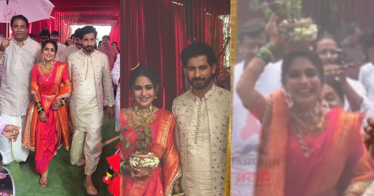 Nikhil Chavan Anushka Sarkate Wedding