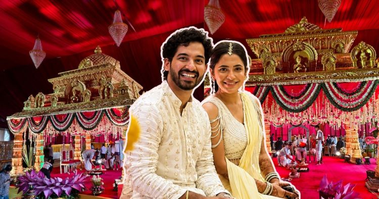 Nikhil Chavan Anushka Sarkate Wedding